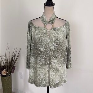 Michael kors medium cold shoulder shirt 684